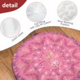 thumbnail image 4 of Round Meditation Cushion, 22" Dutch Velvet Floor Pillow with PP Cotton Filling for Yoga, Zen, Reading, and Floor Seating, Boho Print, 4 of 5