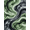 Green, Pattern 1, variant on ODIKA 4'x6' Machine Washable Non-Slip Area Rug, Abstract Green High Traffic Rug, Green, 1182411