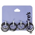 thumbnail image 2 of Claire's Women's Hematite Forever Glam Ring Set, Ring Size 6/7, Small/Medium, 8 Pack, 07085, 2 of 3