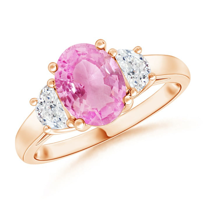 pink stone ring cushion cut sapphire gold ring,halo anniversary ring September birthstone Pink sapphire ring