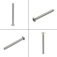 thumbnail image 5 of Uxcell 8#-32x2" Flat Head Machine Screws Phillips 304 Stainless Steel Polishing 25 Pack, 5 of 6