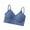 Blue, variant on Back Smoothing Bras for Women, Top Style Wireless Bralette with Removable Pads, U-Shaped Back Design Hides Side Fat for All-Day Comfort under Shirts & Dresses