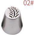 thumbnail image 2 of 1 Pcs Russian Piping Tips Set, Cake Decorating Tips Baking Supplies for Cupcake Cookies Birthday Party, 2 of 4