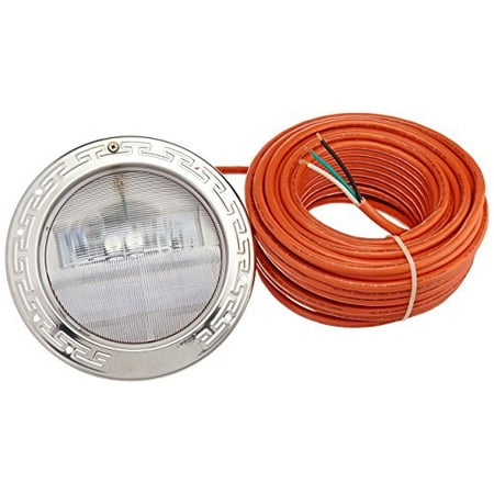 Intellibrite 5g White Underwater Led Pool Light 12 Volt 100 Foot Intellibrite 5g White Underwater Led Pool Light 12 Volt 100 Foot Cord 300 Watt Equivalent