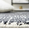 thumbnail image 5 of SAFAVIEH Micro-Loop Marvyn Medallion Area Rug, Ivory/Black, 8' x 10', 5 of 9
