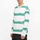 thumbnail image 4 of Ceisia Men's Ink-Brush Stripe Long-Sleeve T-Shirt | Relaxed Summer Casual Top Gift, 4 of 6