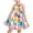 Multicolor, variant on JUSLIO Dresses for Girls Multicolor Dresses with Pockets Crew Neck Sleeveless Casual Cotton Dress Size 3 Y