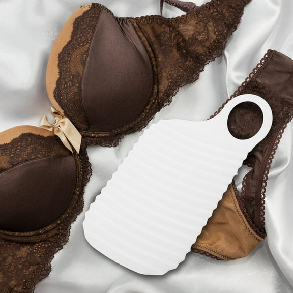 MLINS 3pcs Portable Hand-Held Washing Board Mini Laundry Scrub Board for Hand Wash Clothes Compact Washboard Socks Cleaning Scrubber