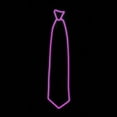 thumbnail image 3 of Glowman Costumes Glowman Glow Costume Neck Tie Pink One Size Unisex, 3 of 5