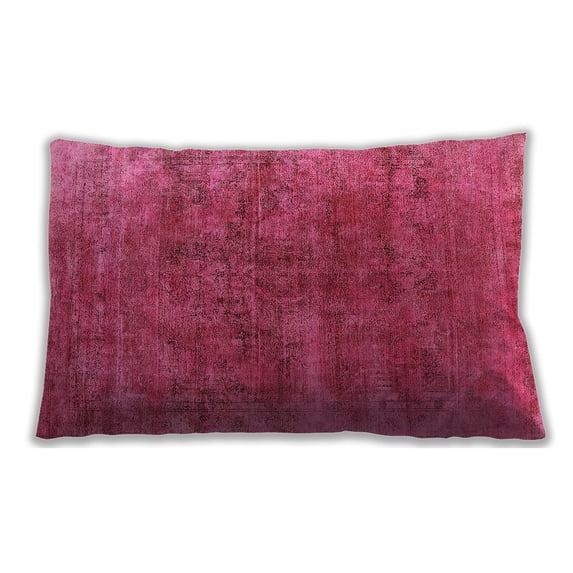 Ahgly Company Indoor Rectangular Mid-Century Modern Lumbar Throw Pillow, 13 inch by 19 inch