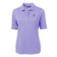 thumbnail image 2 of Women's Cutter & Buck Purple Minnesota Vikings Virtue Eco Pique Recycled DryTec Polo, 2 of 3