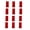 Red, variant on 12Pcs Bike Rims Reflective Stickers Adhesive Decals Bicycles Body Reflective Stickers for Cycling
