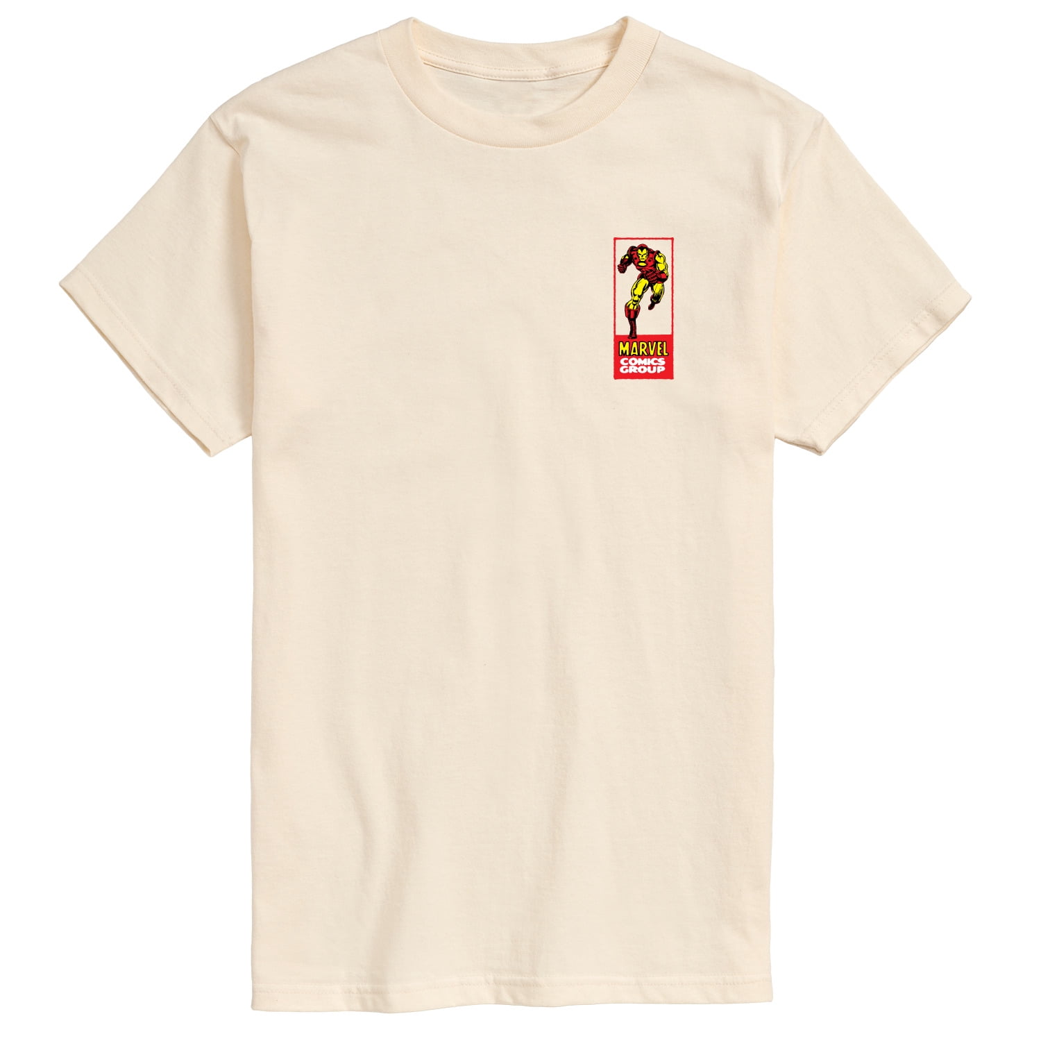 Marvel Iron Man - Comic Book Panels - Men's Short Sleeve Graphic T-Shirt