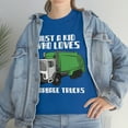 thumbnail image 6 of Trash Day Just A Kid Who Loves Garbage Trucks T-shirt, 6 of 9