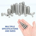 thumbnail image 5 of Uxcell Ball Point Set Screws, 304 Stainless Steel Hex Socket Spring Ball Point Grub Screws 10 M6x12mm, 5 of 7