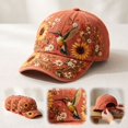 thumbnail image 6 of Mfakffe Breast Cancer Awareness Baseball Cap for Men Women Hummingbird October Support Hat Adjustable Casual Baseball Hat, 6 of 6