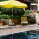 thumbnail image 5 of Costway Base Cuadrada para Sombrilla de Patio de 16 kg con 4 Almohadillas de Pie Ajustables para Postes de 4 y 5 cm Negro, 5 of 10