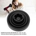 thumbnail image 4 of Difusor universal plegable de silicona para secador de pelo, ideal para rizos, diseño ligero y plegable, color negro., 4 of 5