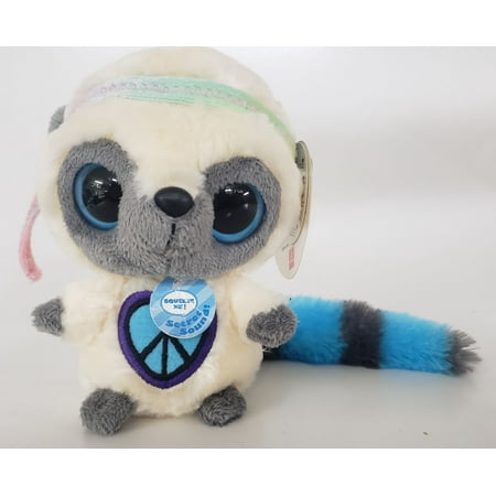 The Original Yoohoo & Friends Secret Sounds 5” Mini Plush - Peace Sign #19595
