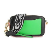 Marc Jacobs Womens Snapshot Camera Bag, Black/Baby Pink One Size M0012007-978