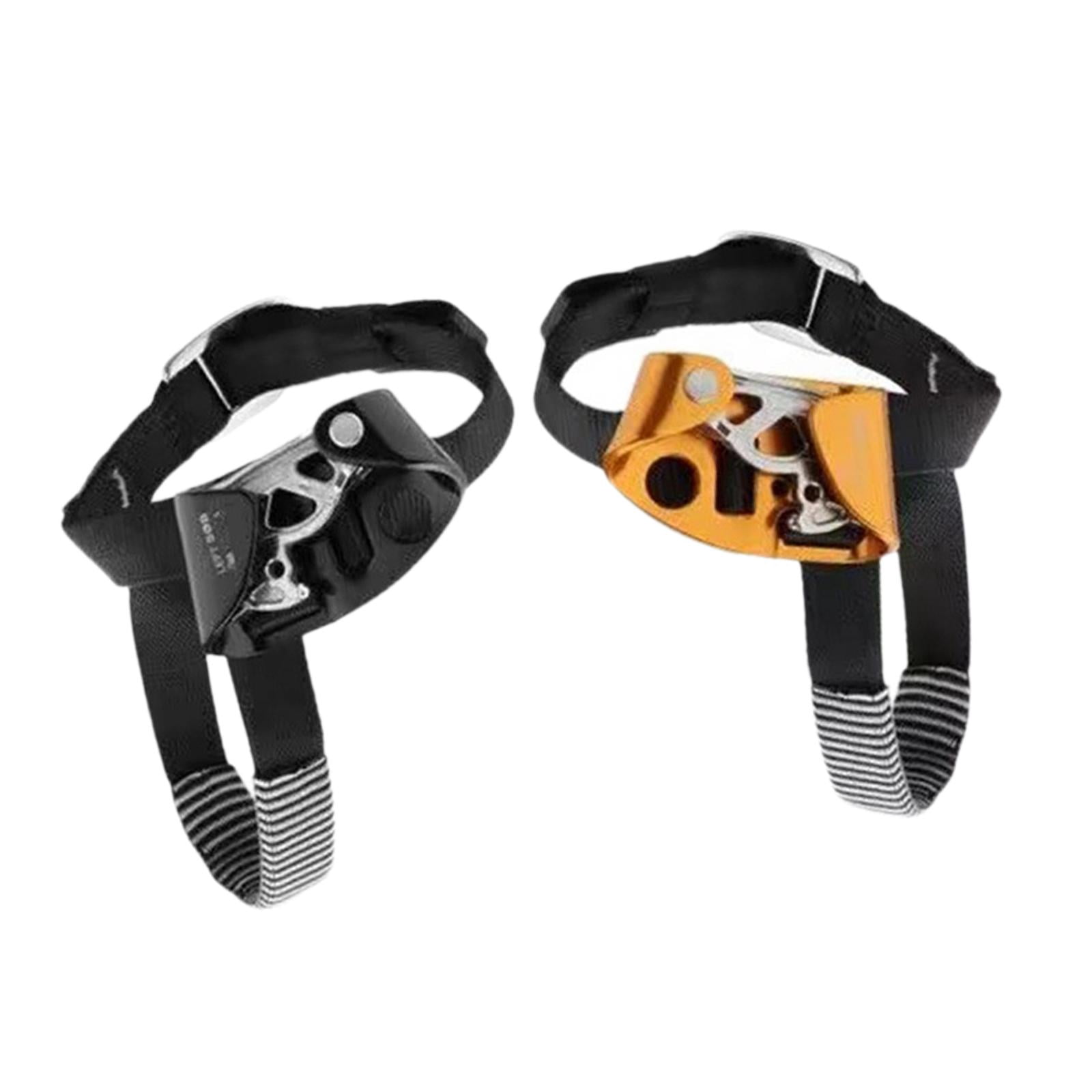 Wswqop Climbing Ascender Load (100 kg) Strength Accessories for Rock Climbing Emergency Right and Left