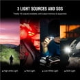 thumbnail image 4 of OLIGHT Array 2S 1000 Lumens Hand Wave Control Headlamp,4 Modes Right Angle Headlamp with Headband for Mountaineering, Working, Emergency Lighting, 4 of 4