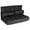 Black, variant on Giantex Foldable Floor Sofa, 6-Position Adjustable Lounge Couch w/2 Pillows, Modern Mattress Video Gaming Lazy Man Suede Floor Seating Sofa for Bedroom, Living Room, Black