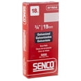 thumbnail image 2 of Senco 18 Ga. x 3/4 in. L Galvanized Steel Brad Nails 5000 pk, 2 of 3