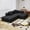 Carbon Black, variant on Meeyar 91" Boneless Modular Sectional Sofa with L Shaped Chaise, Cloud Couch for Living Room, Carbon Black