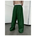 thumbnail image 4 of Resicozy Men's Baggy Sweatpants Elastic Waist Drawstring Wide Leg Lounge Sweatpant Casual Loose Baggy Joggers with Pockets Dark Green 2XL, 4 of 4