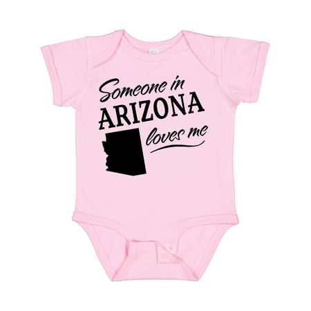 

Inktastic Someone in Arizona Loves Me Gift Baby Boy or Baby Girl Bodysuit