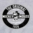 thumbnail image 3 of Mickey & Friends - Mickey Mouse Original Badge - Toddler And Youth Crewneck Fleece Sweatshirt, 3 of 5