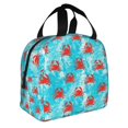 thumbnail image 2 of Disketp Crab Swims In The Ocean Bolsa Térmica para Almuerzo para Hombre y Mujer, Ideal para Trabajo, Senderismo y Picnic, 2 of 8