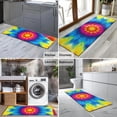 thumbnail image 2 of Colorful Tie Dye Mandala Pattern Kitchen Rug Mat,Kitchen Runner Rugs Non Skid Washable,Decorative Kitchen Floor Mats for Kitchen,Sink,Laundry,17"X47", 2 of 5