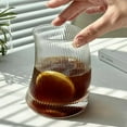 thumbnail image 4 of WUHUAKES Wave Crystal Glass Wave Crystal Glass Crystal Beer Glass Glass, 4 of 5