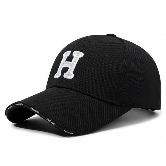 Hats for Men - Snapback Baseball Cap with High Profile Design New Summer Men's And Women's Caps Show Faces Small Artifacts Korean Version Texture Full Of Big Heads Versatile Shades