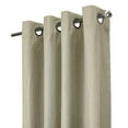thumbnail image 2 of Commonwealth Home Fashions ThermaPlus Edison Grommet Panel 52" x 95" Linen, 2 of 4