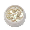 thumbnail image 5 of dianhelloya Nail Art Shell Irregular Abalone Sequins DIY Nail Design Accessories 3D Nail Manicure Craft Ornaments Champagne, 5 of 8
