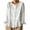 White, variant on Cmfcve Peplum Blouses for Women Oversized Long Sleeve Cotton Linen Tops Trendy Button Down Shirts