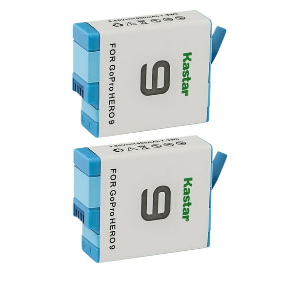 Kastar 2-Pack Rechargeable Replacement Batteries Replacement for GoPro Hero10 Black Edition, GoPro Hero 10 Black Edition, Go Pro 10 Edititon Action Camera, GoPro HERO10 HERO 10
