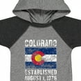 thumbnail image 4 of Inktastic Established August 1, 1876 Colorado Flag Boys or Girls Baby Bodysuit, 4 of 5
