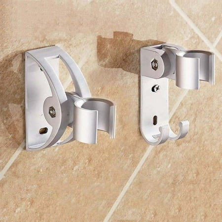 

jiaroswwei Adjustable Aluminium Bathroom Wall Mounted Handheld Shower Head Holder Bracket