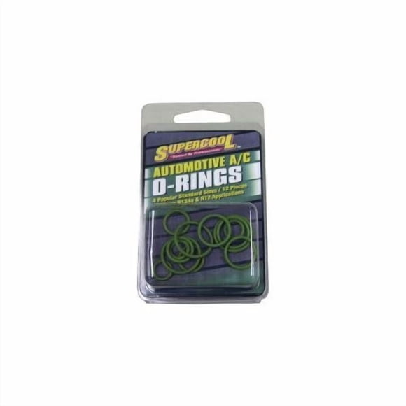 Supercool O-Ring Assortment, 12-Piece (17706)