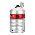 thumbnail image 3 of Old World Christmas Blown Glass Ornament for Christmas Tree, Aluminum Beer Keg, 3 of 4