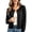 Black, variant on Elegant Knit Buttonless Cardigan for with Long Sleeves and Draped Lightweight Wrap Style for Sun Casual Daily Wear Leopard Print Womens Cardigan Sweater and Sweaters for Women Women S