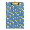 thumbnail image 6 of ALAZA Plastic Clipboard A4 Letter Size Decorative Clipboards for Students Women Men 9" x 12.5" Jellyfish Turtle Pattern, 6 of 6