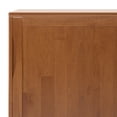 thumbnail image 4 of Simpli Home Harper 48 inch Wide Solid Hardwood Mid-Century Modern Medium Storage Cabinet in Teak Brown, 4 of 13