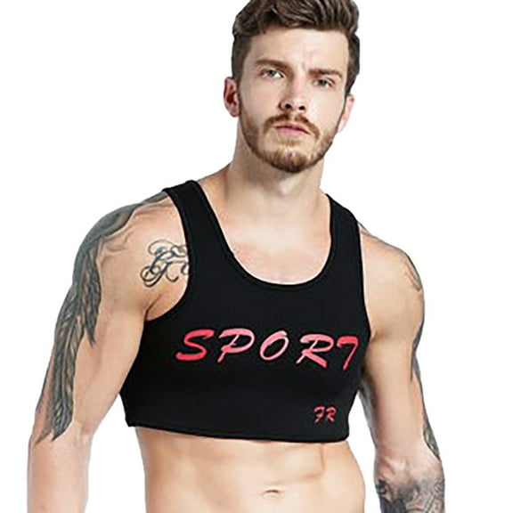 NGTEVOOS Men's Chest Vest Basketball Dumbbell Training Sports Vest Chest Vest Men's Vest