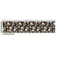 thumbnail image 3 of Ambesonne Palm Fabric by the Yard Upholstery, Tropical Flora on Exotic Leaf, 10 Yards, Charcoal Grey Blush, 3 of 5