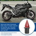 thumbnail image 2 of Unique Bargains 15 Pcs Motorcycle Fairing Bolts Windshield Screws Bolts M5 Screws Nuts Red, 2 of 6
